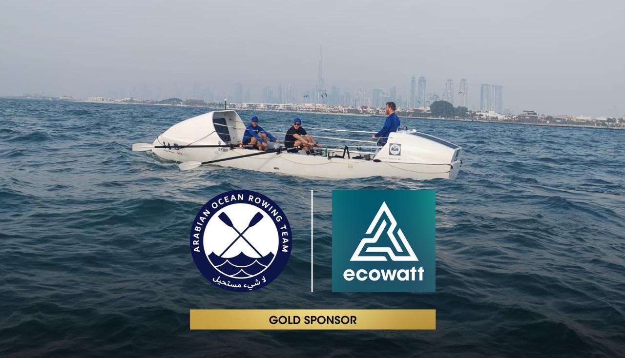 Ecowatt Sponsors the Arabian Ocean Rowing team’s Attempt to Row the Atlantic